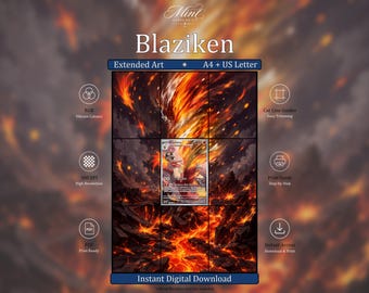バシャーモ DRI 192-182 拡張バインダーアート（デジタルダウンロード）