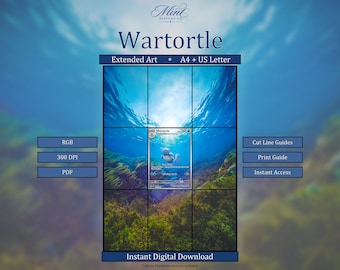 Wartortle 171/165 MEW: Scarlet & Violet 151 Extended Binder Art (Digital Download)