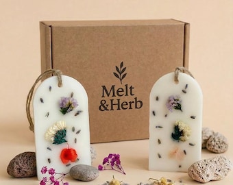Handgemachtes ätherisches Öl-Wachs-Beutel - Bienenwachs-Lufterfrischer, hängende Aromatablette