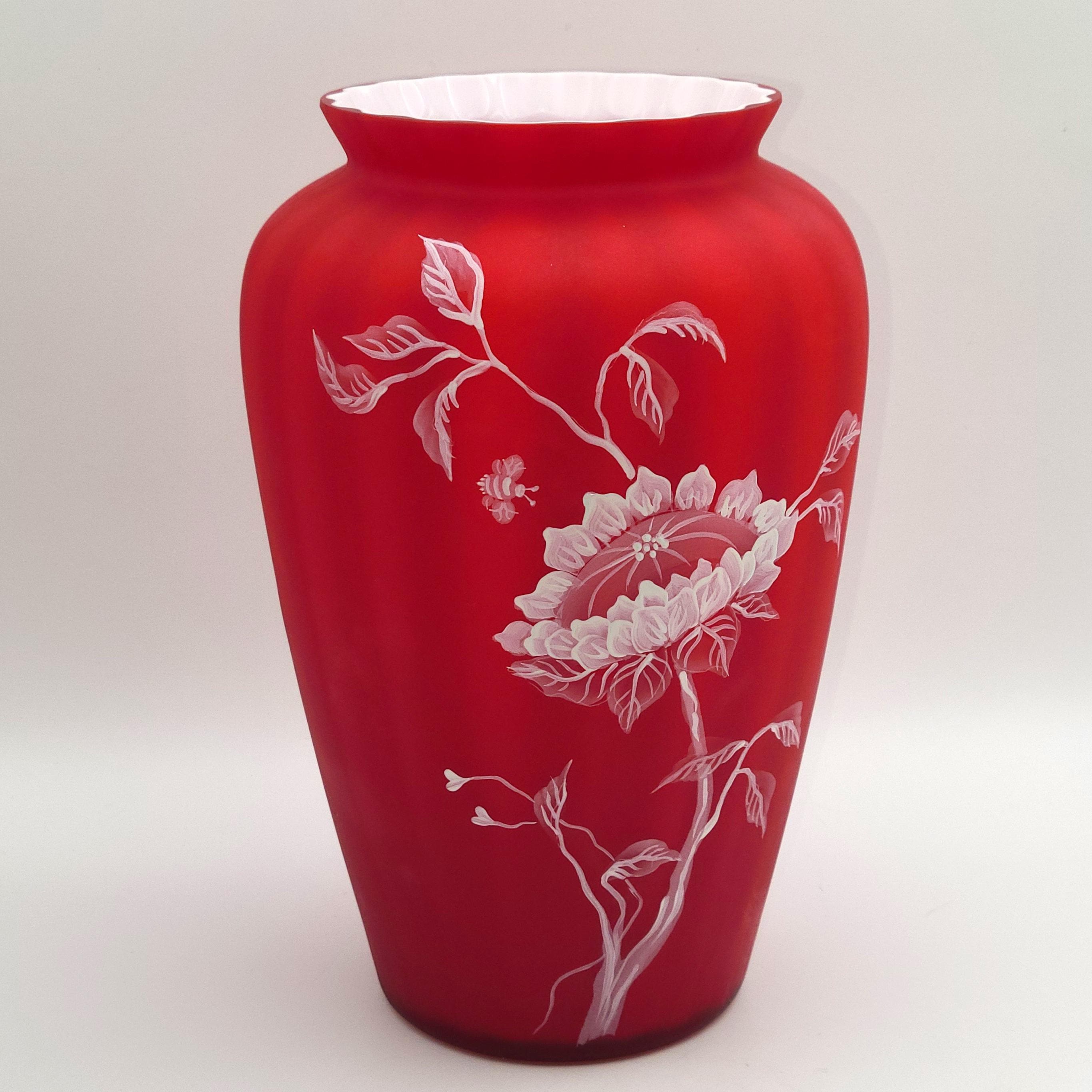 Fenton vase - Etsy 日本