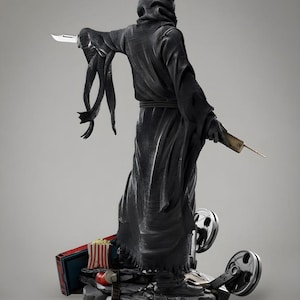 Ghostface Scream 3d print stl files digital download Horror Movie Statue