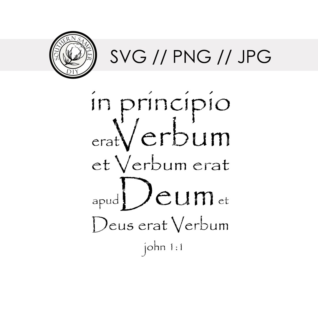 Latin John 11 Classical Conversations Tutor Mom/ Svg Png Jpg Cut File