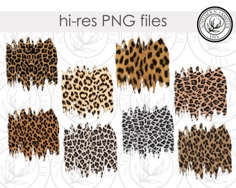 Distressed Leopard Background Sublimation PNG backsplash cheetah animal texture print Graphic Clipart Digital Download