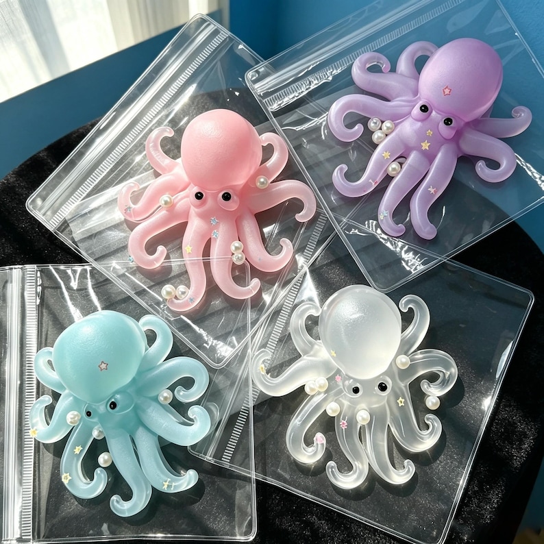 Simulation Octopus Squishy,slow Rebound Squeeze Toy,stress Relief ...