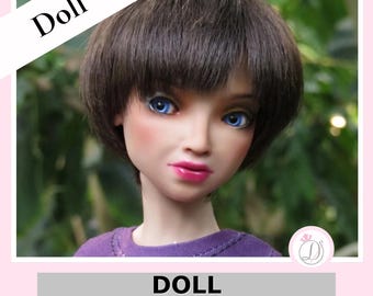 Annabelle BJD Doll: Light Tan Resin, Double Jointed MSD, Limited Edition