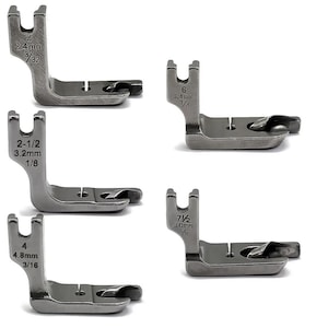 Roll Hemming Presser Foot | Industrial Sewing Machine Accessory for Brother, Singer & Juki | Craft Sewing Tools