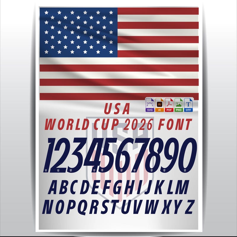 Usmnt 2026 Jersey - Etsy