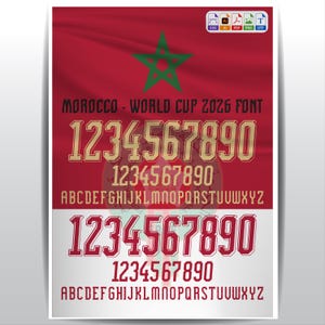 Morocco football jersey - Etsy 日本
