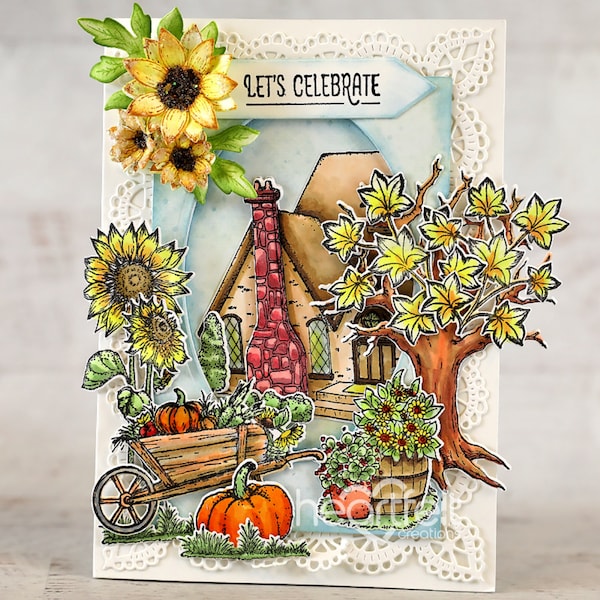Heartfelt Creations Countryside Cottage Collection - Paper, Dies, Stamps