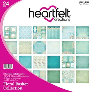 Heartfelt Creations Paper Collections - Blumenkorb HKEP1-2146