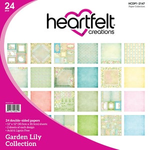 Heartfelt Creations Papiercollecties - Tuinlelie HCDP1-2147