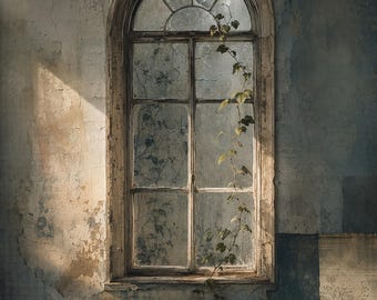 Moody Botanical Gallery Wall Art, Dark Academia Vintage Prints (Digital Download)
