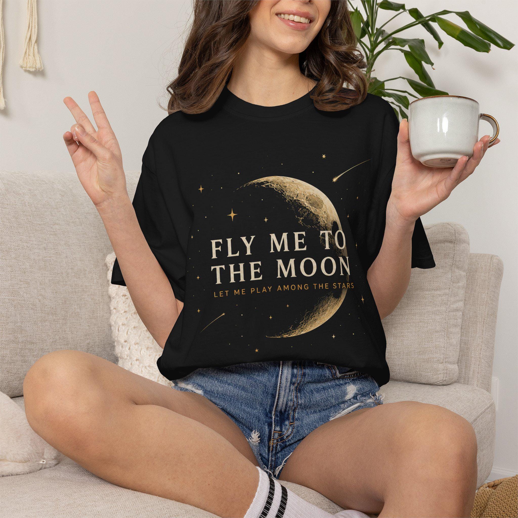 Fly Me to the Moon Shirt - Etsy