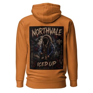 Unisex Northvale ICED UP Hoodie | Frozen Warrior Graphic Streetwear