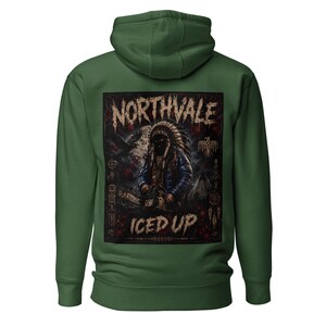 Unisex Northvale ICED UP Hoodie | Frozen Warrior Graphic Streetwear