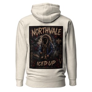 Unisex Northvale ICED UP Hoodie | Frozen Warrior Graphic Streetwear