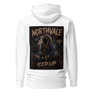 Unisex Northvale ICED UP Hoodie | Frozen Warrior Graphic Streetwear