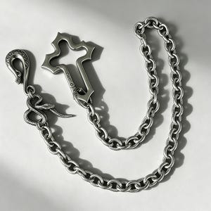 Vintage Wallet Chain Silver - Etsy