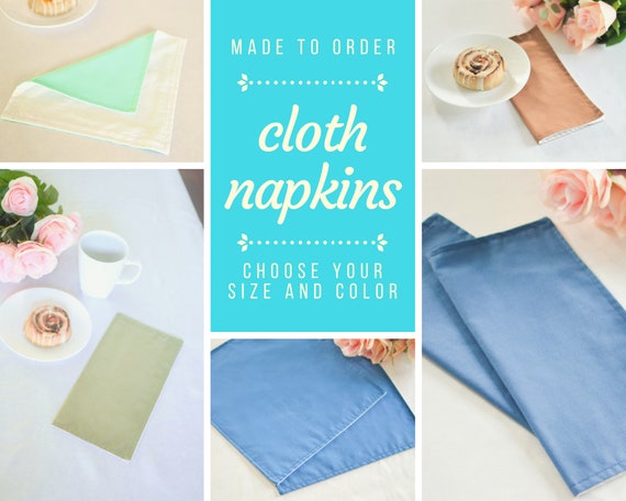 What Size Is a Cloth Napkin?