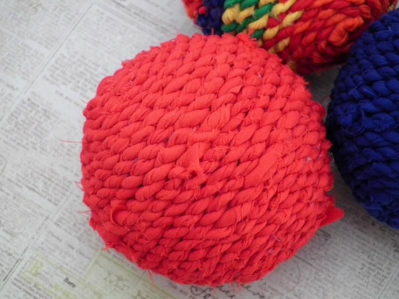 Rainbow Ball Bowl Ornaments 3 Inch 7cm Red Royal Blue and Etsy