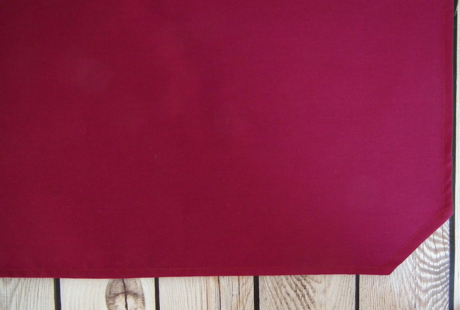 12 X 18 Solid Berry Placemat Wedding Table Linens Dining Etsy