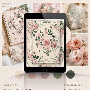 Notebook floral