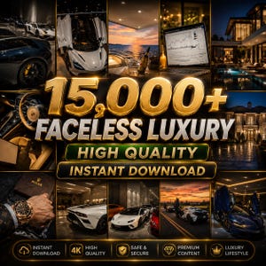 100,000+ Viral Reels Bundle | Faceless Content | AI Animated Videos | TikTok Instagram YouTube Shorts Pack PLR MRR image 5