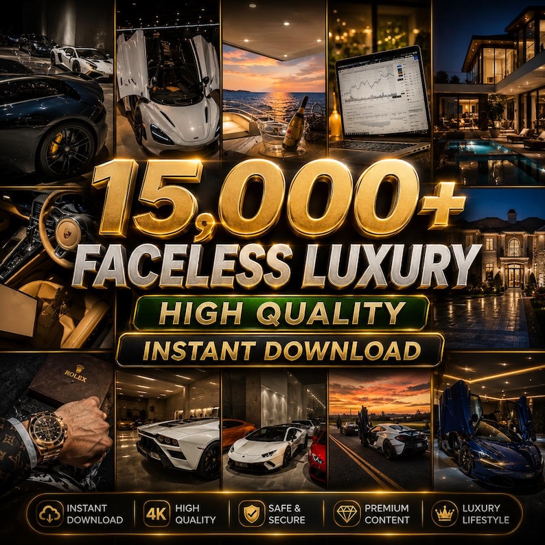 100,000+ Viral Reels Bundle | Faceless Content | AI Animated Videos | TikTok Instagram YouTube Shorts Pack PLR MRR image 5
