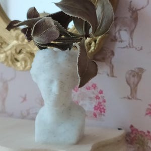 1:12 Scale Dollhouse Venus Planter Bust