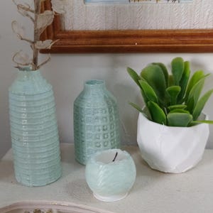 Conjunto de elementos decorativos en escala 1:12