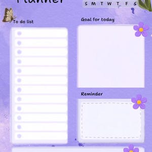 Daily Planner Printable | Printable Agenda Inserts | Day on One Page Filofax Refills | Minimalist Daily Journal PDF Download