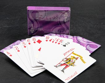 Vintage Thai Airways Promotional Playing Cards Deck, Thailand Airlines
