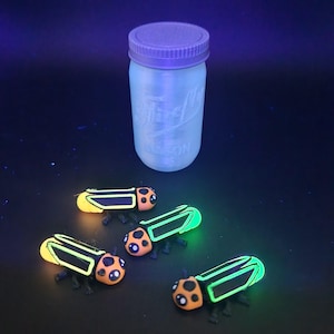 Lucioles flexibles phosphorescentes enchanteresses avec pot Mason pour attraper les insectes avec plaisir