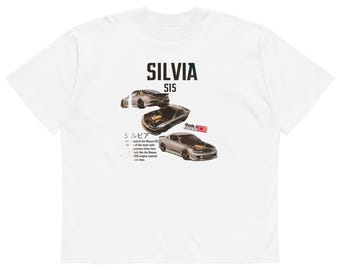 Nissan Silvia S15 T-Shirt: Japanese Inline-Four Engine Graphic Tee