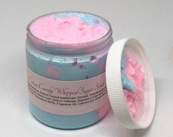 Cotton Candy Whipped Sugar Scrub