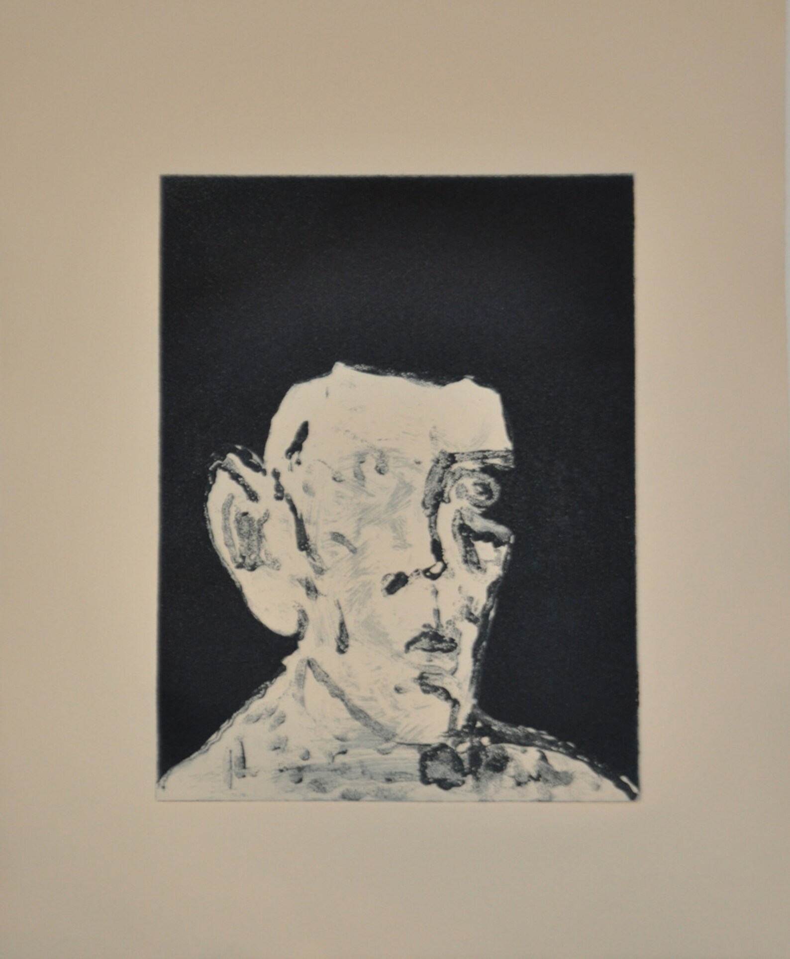 Original etching Conversation with Established Expression Etsy