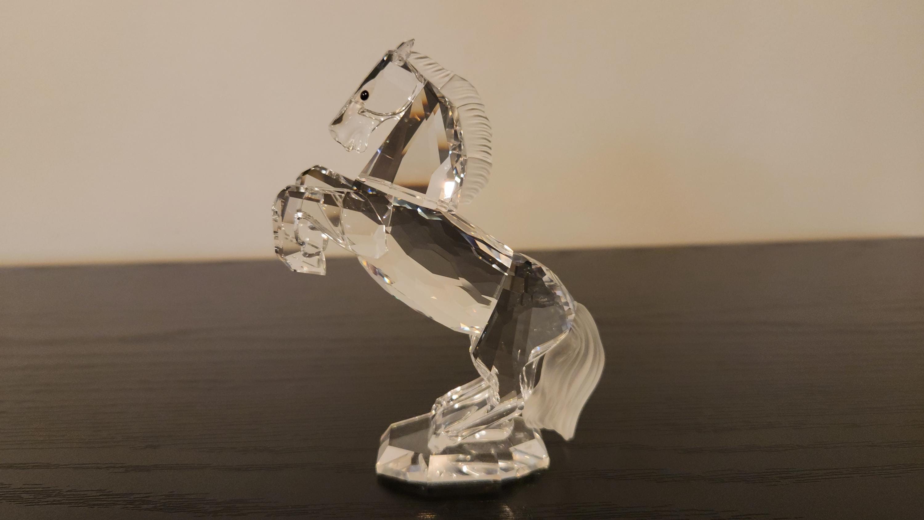 Swarovski Crystal Horse Figurines - Etsy