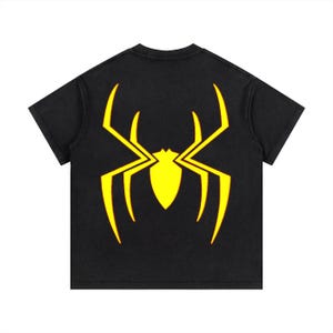 Spider-Man Comic Graphic T-shirt – 100% katoen, korte mouw, casual streetwear afbeelding 2