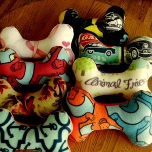 Squeaky Dog Bone, Dog Toy, Puppy Toy, Large Dog Toy, Large Squeaker