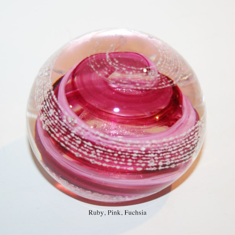 Memorial Glass Sphere Paperweight Cremation Ashes Pet Etsy