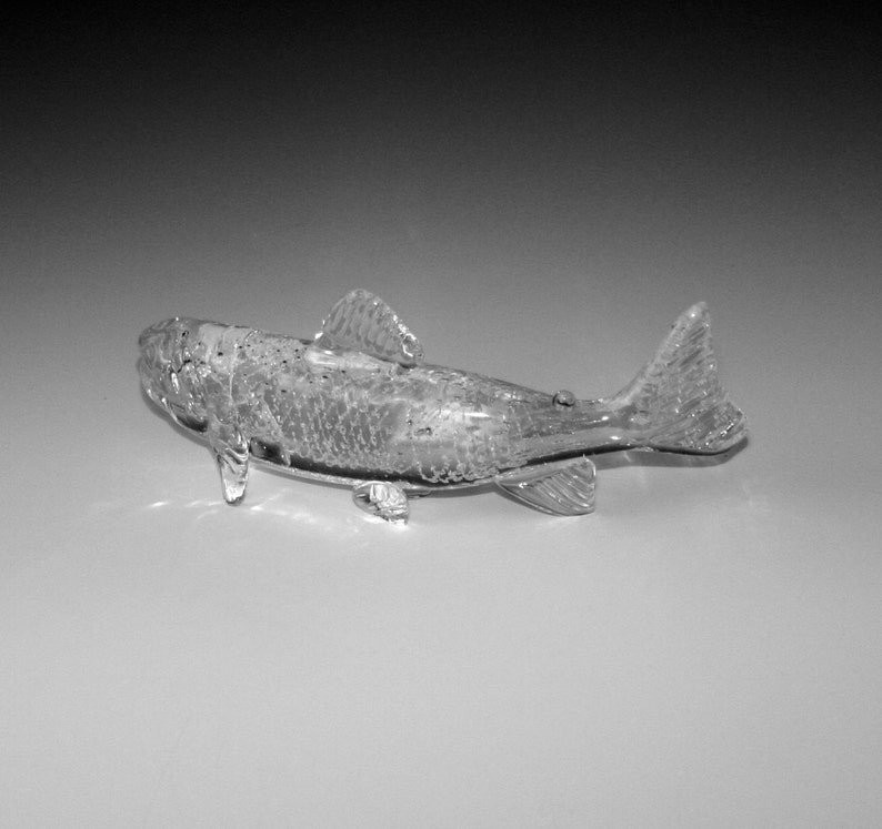 Pet Contact Us at www.kevinfultonglass.com For Other Memorial Glass TroutSalmon Sculpture Cremation Ashes