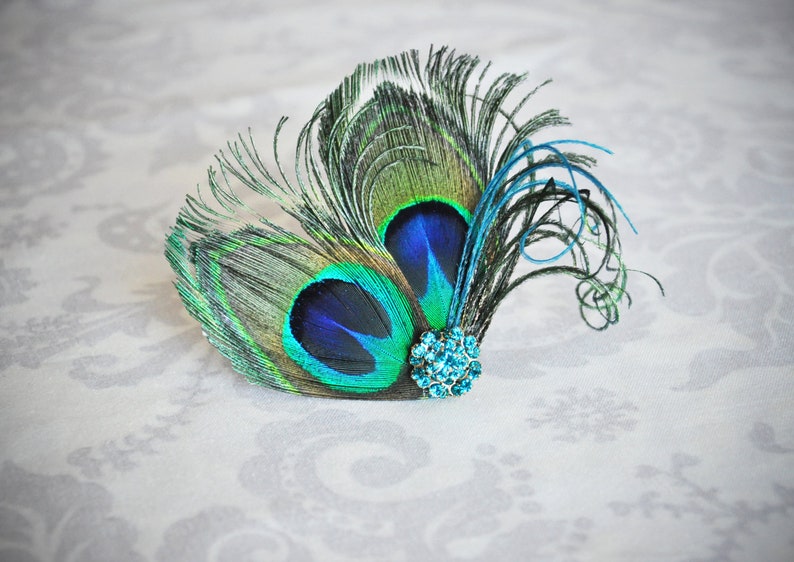 Blue Green Turquoise Hair Accessories - wide 4