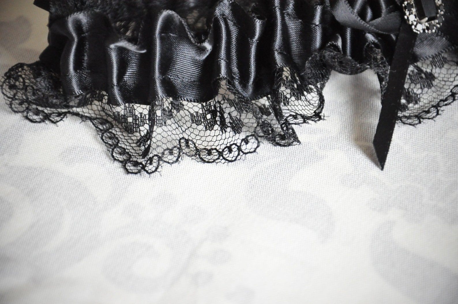 Black Garter Black Bridal Garter Black Lace Garter Black Etsy