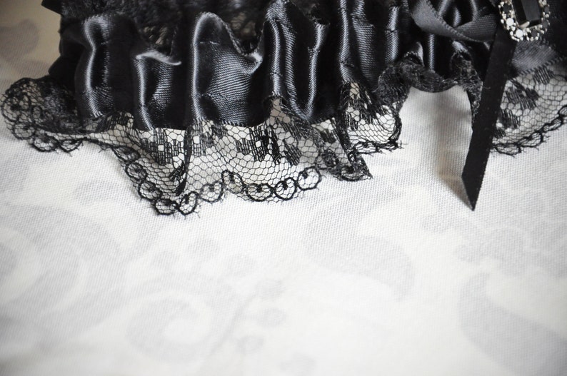 Black Garter Black Bridal Garter Black Lace Garter Black | Etsy