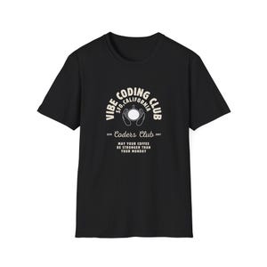 Vibe Coding Club T-Shirt | Kalifornien Retro Arc Logo T-Shirt