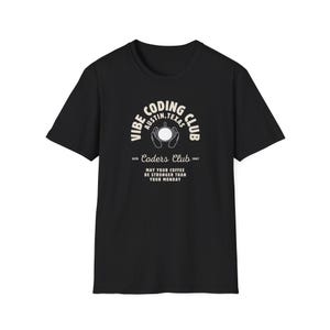 Vibe Coding Club Austin Texas T-Shirt | Retro Arc Logo Tee