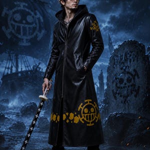 Trafalgar Law Coat - Etsy