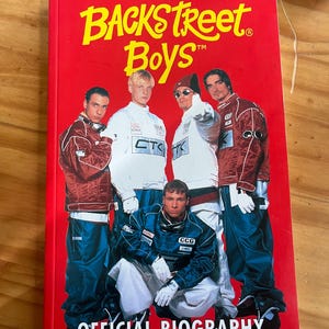 Backstreet Boys offizielle Biographie von Rob McGibbon Exklusiv-Interviews und Bilder 1997 Boyband Fanliteratur Y2k Vintage Popstars Geschenk