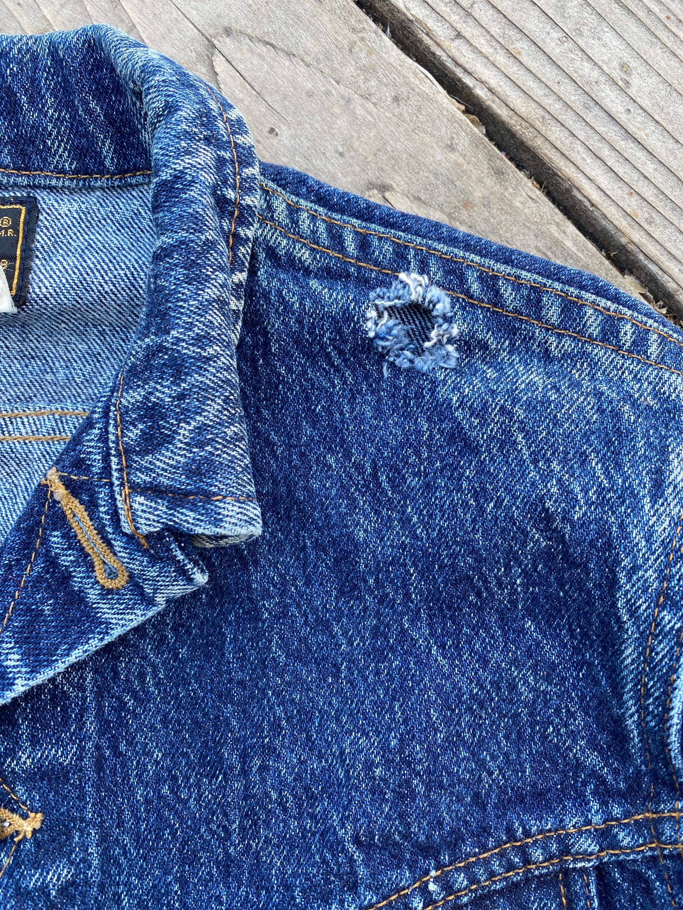 Lee 90s Vintage Dallas Cowboys Denim College Jacket Blue L