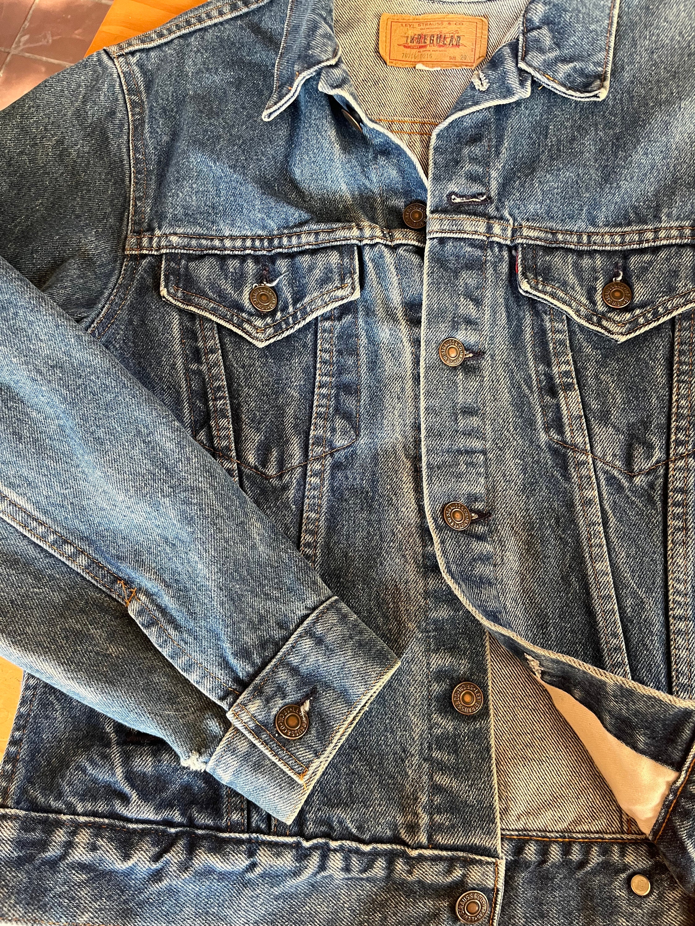 Vintage Levi’s denim for layer Women's 1930s Viola Longacre 401® Jeans - Dark Wash | Levi's® US